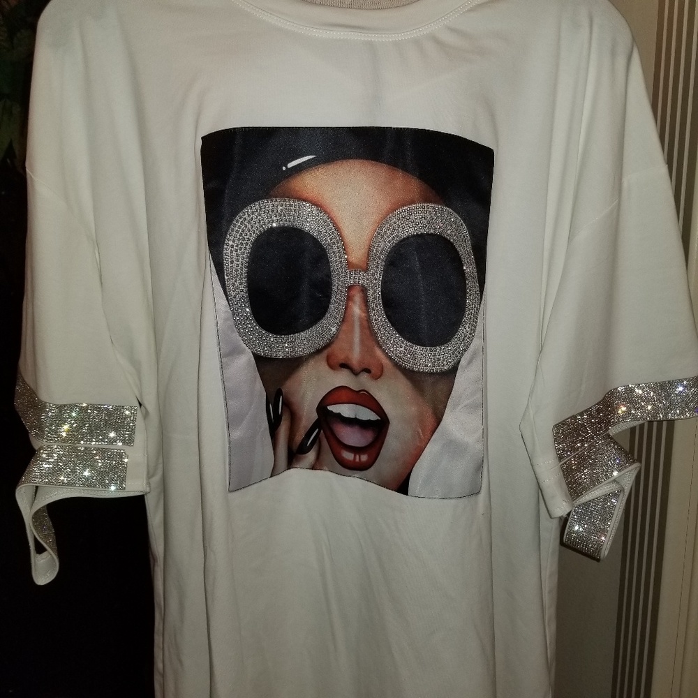 Bling Rhinestone Tee